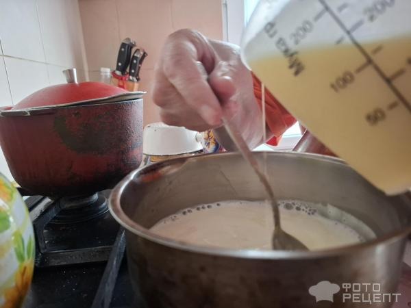 Рецепт: Десерт в стакане с заварным кремом - С шоколадом.