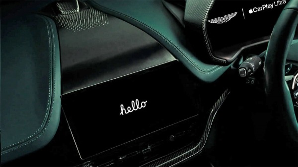 Автомобили Aston Martin первыми примерят Apple CarPlay Ultra