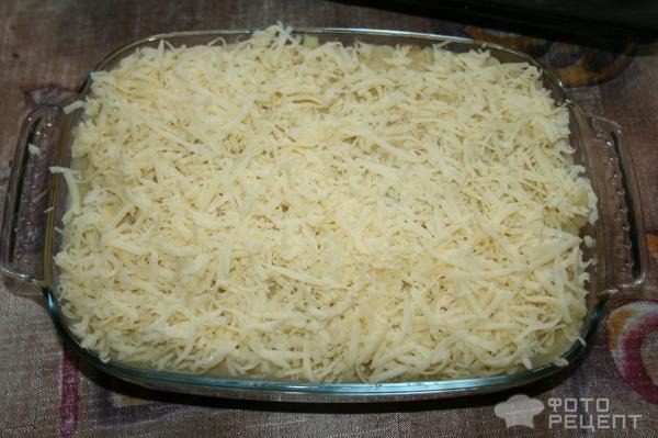 Рецепт: Запеканка из картофеля и куриного филе - с корнем сельдерея