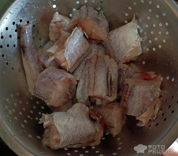 Рецепт: Минтай, тушеный в томатном соусе - с морковкой и луком