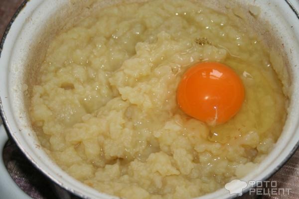 Рецепт: Запеканка из картофеля и куриного филе - с корнем сельдерея