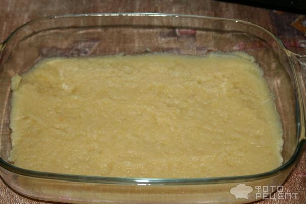 Рецепт: Запеканка из картофеля и куриного филе - с корнем сельдерея