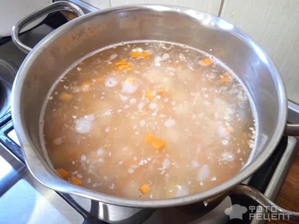Рецепт: Суп со щавелем - и тушенкой