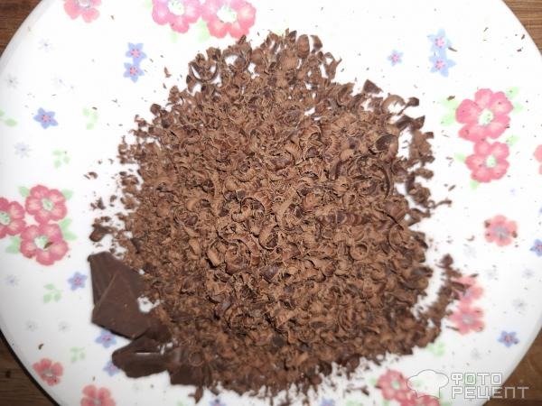 Рецепт: Десерт в стакане с заварным кремом - С шоколадом.