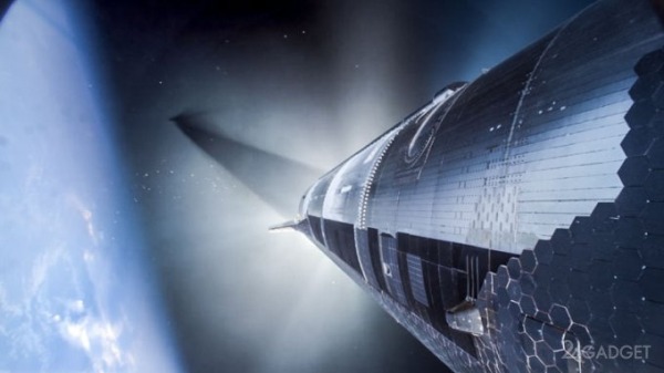 SpaceX показала лучшие кадры из космоса с девятого полёта Starship (4 фото)
