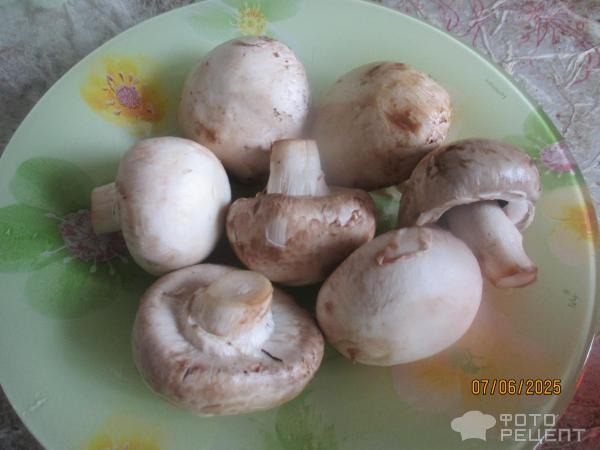 Рецепт: Гречка по-купечески - с грибами и фаршем