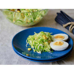 Рецепт: Салат с капустой, огурцами - Готовлю с любовью