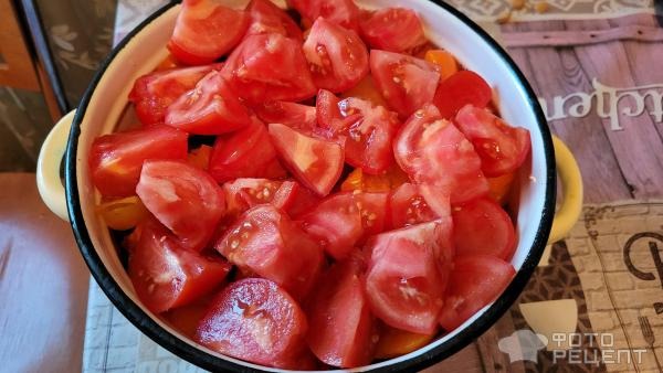 Рецепт: Томатная паста - лёгкий способ