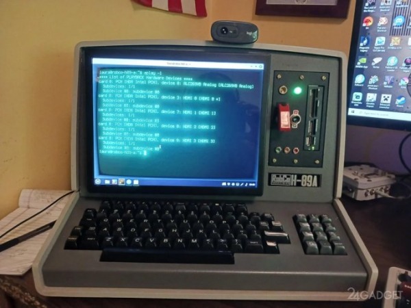Создан самодельный и полностью рабочий терминал из Fallout (9 фото)