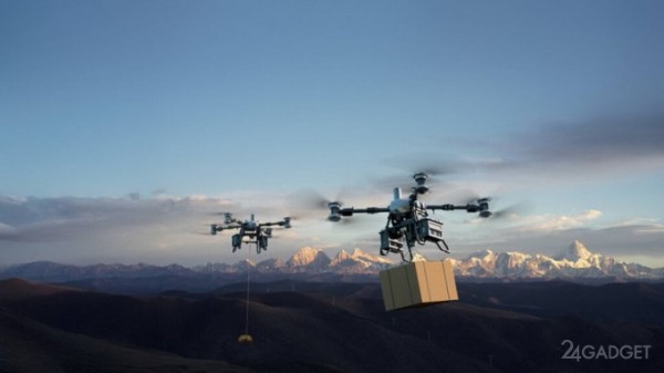 DJI выпустила грузовой дрон FlyCart 100 с грузоподъёмностью до 80 кг и передовыми системами безопасности (3 фото) DJI выпустила грузовой дрон FlyCart 100 с грузоподъёмностью до 80 кг и передовыми системами безопасности (3 фото)