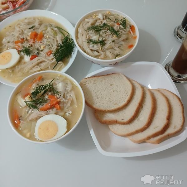 Рецепт: Удон с овощами и курицей - Суп с лапшой удон с курицей, яйцом и овощами. Ужин в азиатском стиле. Рецепт: Удон с овощами и курицей - Суп с лапшой удон с курицей, яйцом и овощами. Ужин в азиатском стиле.