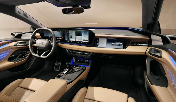 Седан Audi A6L e-tron &mdash; со своими техникой и электроникой