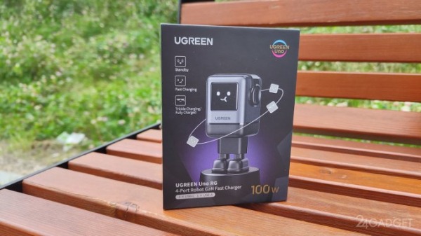 Ugreen Uno RG 100W &mdash; универсальная GaN-зарядка для смартфонов, планшетов и ноутбуков. Стоит ли покупать?