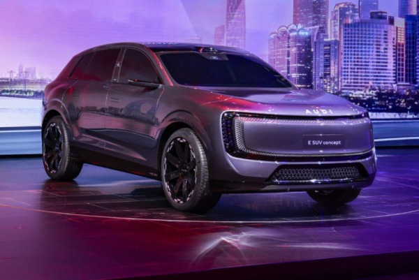 Кроссовер AUDI E SUV: вторая модель нового суббренда для Китая