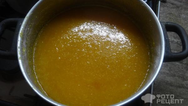 Рецепт: Мандариновый джем - Густой , ароматный.