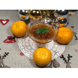 Рецепт: Мандариновый джем - Густой , ароматный.