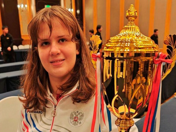 Самая юная победительница командного чемпионата мира по шахматам Анна Шухман рассказала об успехе российской команды